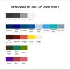 tank top color chart - Shin Megami Tensei Merch