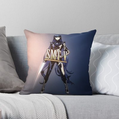 Hot 2024 Shin Megami Tensei V Nahobino Throw Pillow - Shin Megami Tensei Merch