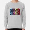 ssrcolightweight sweatshirtmensheather greyfrontsquare productx1000 bgf8f8f8 39 - Shin Megami Tensei Merch