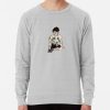 ssrcolightweight sweatshirtmensheather greyfrontsquare productx1000 bgf8f8f8 51 - Shin Megami Tensei Merch