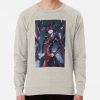 ssrcolightweight sweatshirtmensheather oatmealfrontsquare productx1000 bgf8f8f8 - Shin Megami Tensei Merch